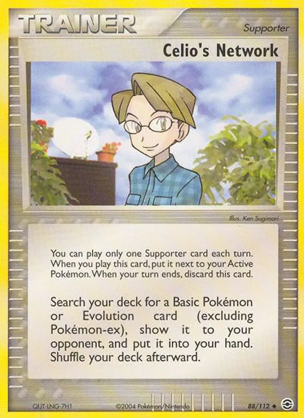 Celio's Network full card art