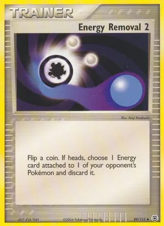 Energy Removal 2 #89 · FireRed & LeafGreen Pokémon card