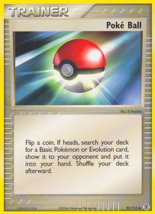 Poké Ball #95 · FireRed & LeafGreen Pokémon card