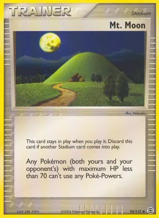 Mt. Moon #94 · FireRed & LeafGreen Pokémon card