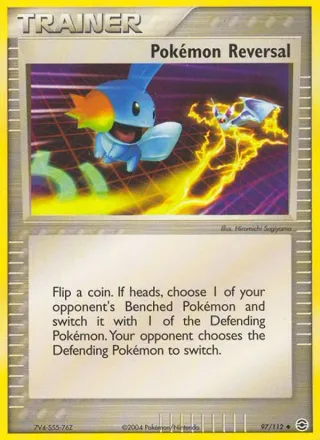 Pokémon Reversal card