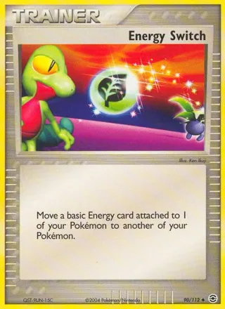 Energy Switch #90 · FireRed & LeafGreen Pokémon card