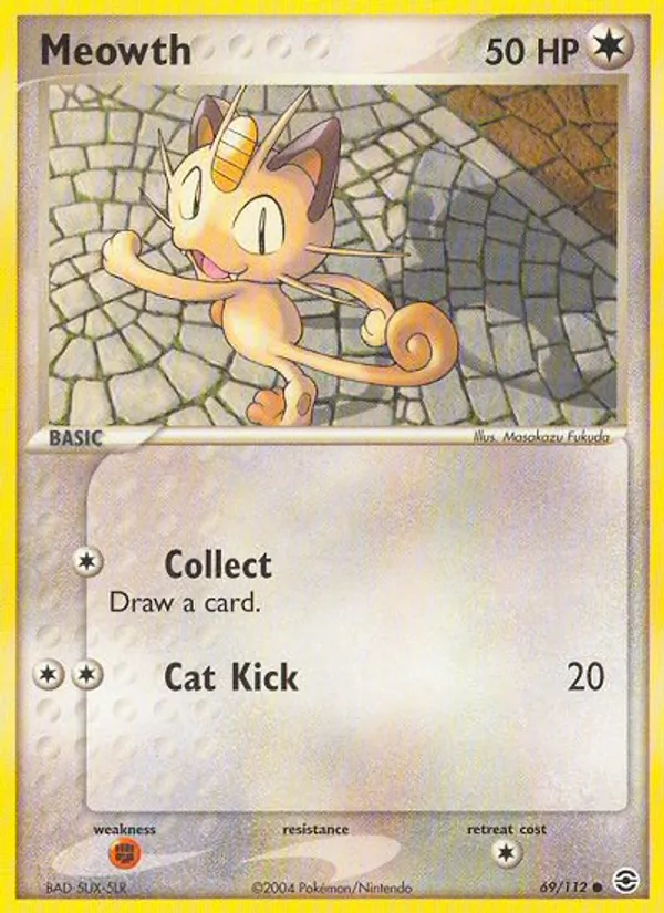 Meowth full card art