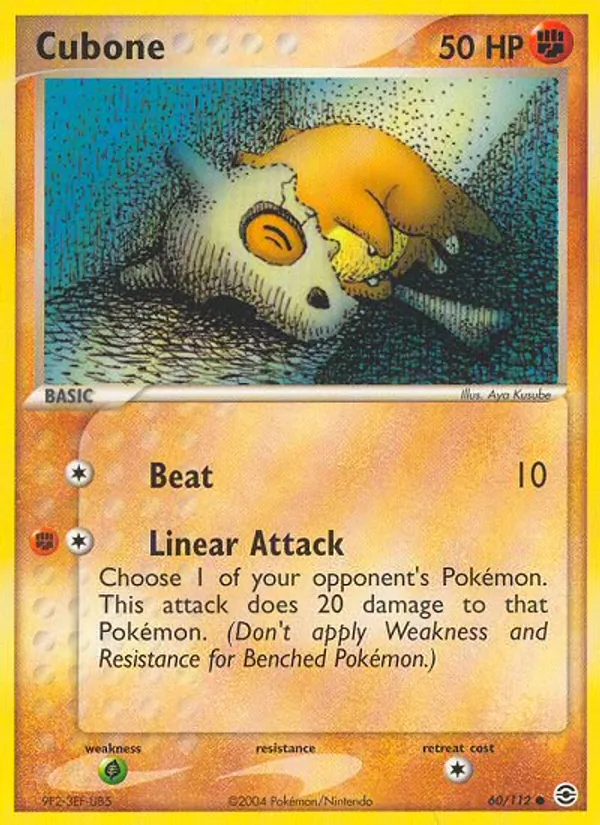 Cubone full card art