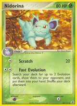 Nidorina · FireRed & LeafGreen Pokémon card