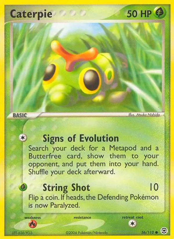Caterpie full card art