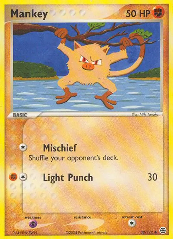 Mankey full card art