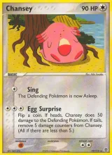 Chansey · FireRed & LeafGreen Pokémon card
