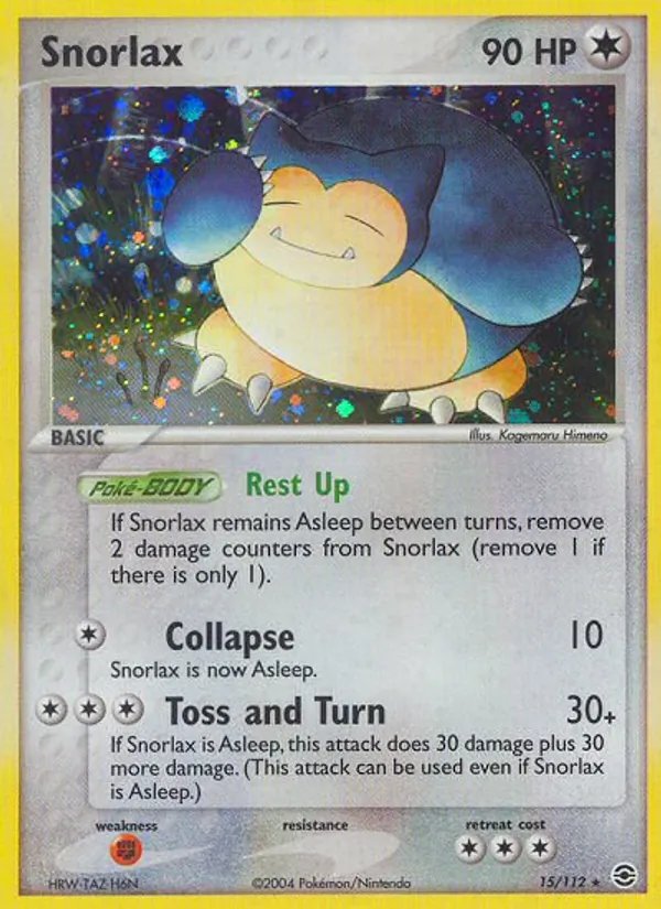 Snorlax full card art