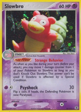 Slowbro #14 · FireRed & LeafGreen Pokémon card