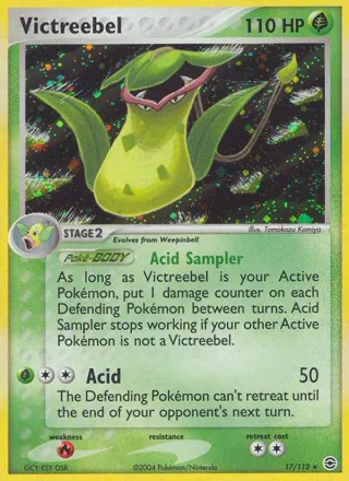 Victreebel #17 · FireRed & LeafGreen Pokémon card