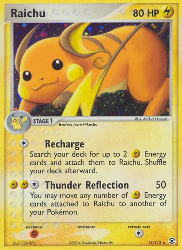 Raichu full card art