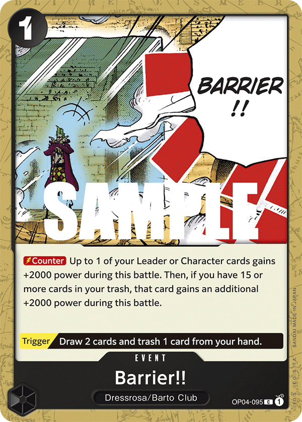 Barrier!! full card art