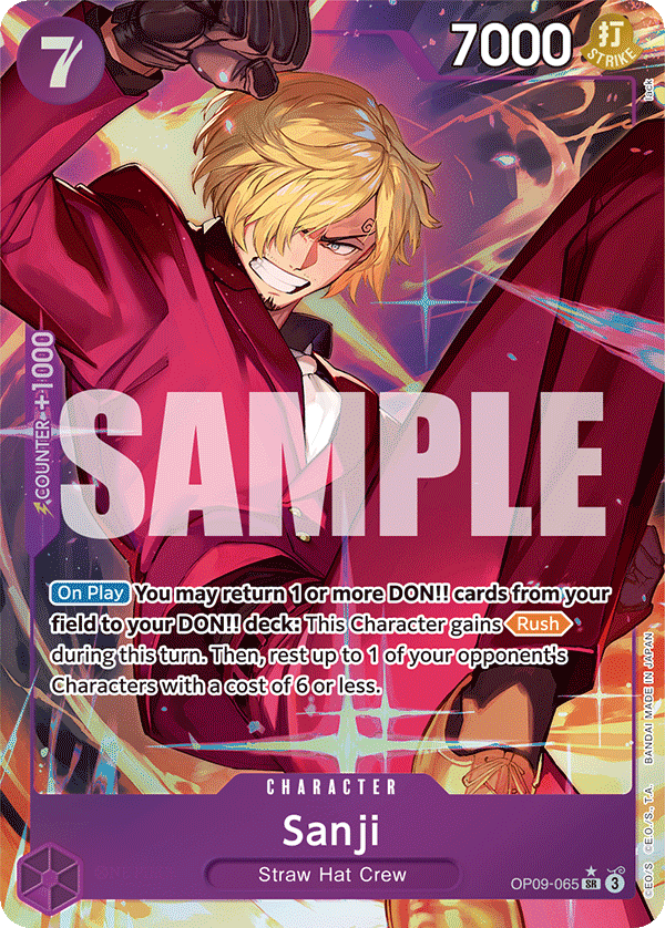 Sanji (Parallel) full card art