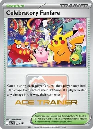 Celebratory Fanfare #028 · MEP Black Star Promos Pokémon card