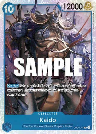Kaido #OP04-044 · Kingdoms of Intrigue One Piece card
