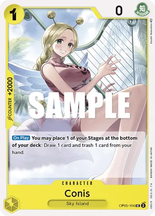 Conis #OP05-104 · Awakening of the New Era: 1st Anniversary Tournament Cards One Piece card