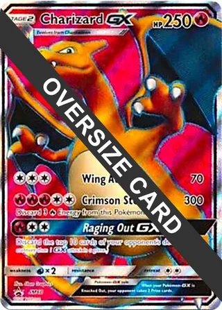 Charizard GX - SM60 (SM Black Star Promos) #SM60 · Jumbo cards Pokémon card