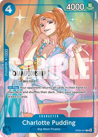 Charlotte Pudding (SP) #OP06-047-sp · Premium Booster -The Best- Vol. 2 One Piece card