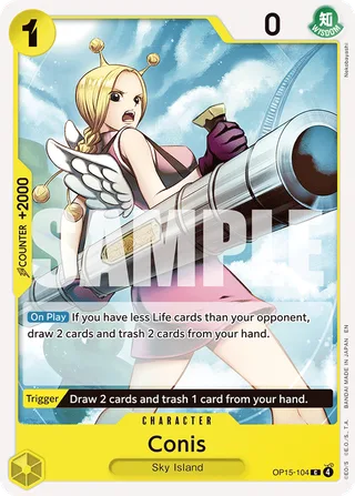 Conis #OP15-104 · Adventure on Kami's Island One Piece card