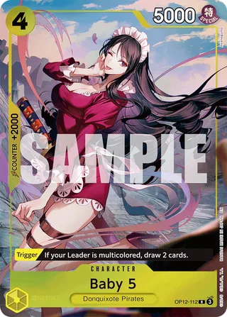 Baby 5 (Tournament Pack 2026 Vol. 1) #OP12-112-tournament-pack-2026-vol-1 · One Piece Promotion Cards One Piece card