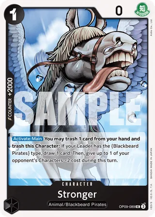 Stronger #OP09-089 · Emperors in the New World One Piece card