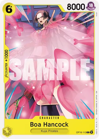 Boa Hancock #OP16-112 · The Time of Battle Release Event Cards One Piece card