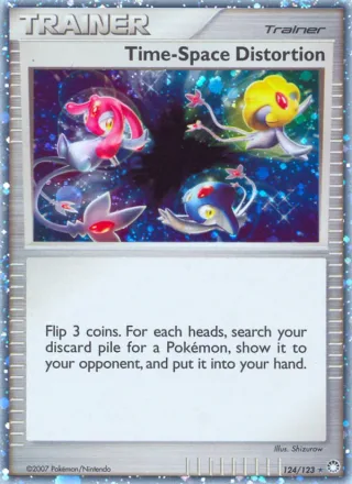Time-Space Distortion #124 · Mysterious Treasures Pokémon card