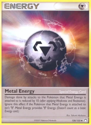 Metal Energy #120 · Mysterious Treasures Pokémon card