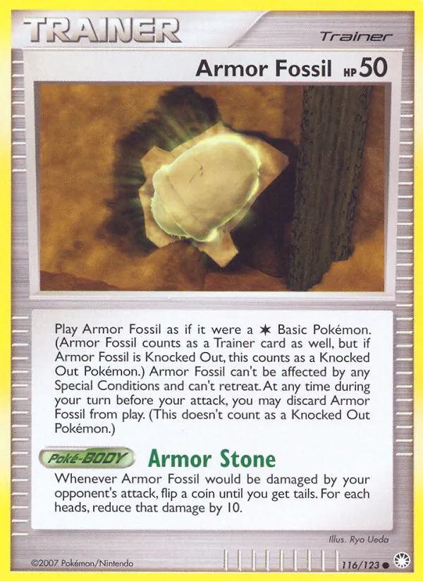 Armor Fossil full card art