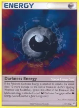 Darkness Energy · Mysterious Treasures Pokémon card