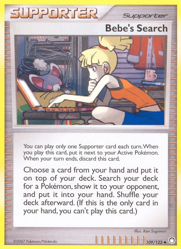 Bebe's Search full card art