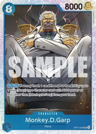 Monkey.D.Garp #OP12-056 · Legacy of the Master One Piece card