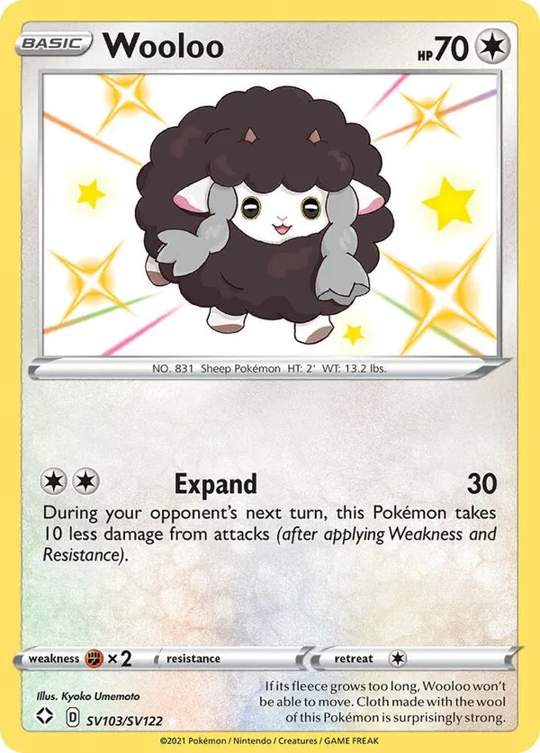 Wooloo full card art