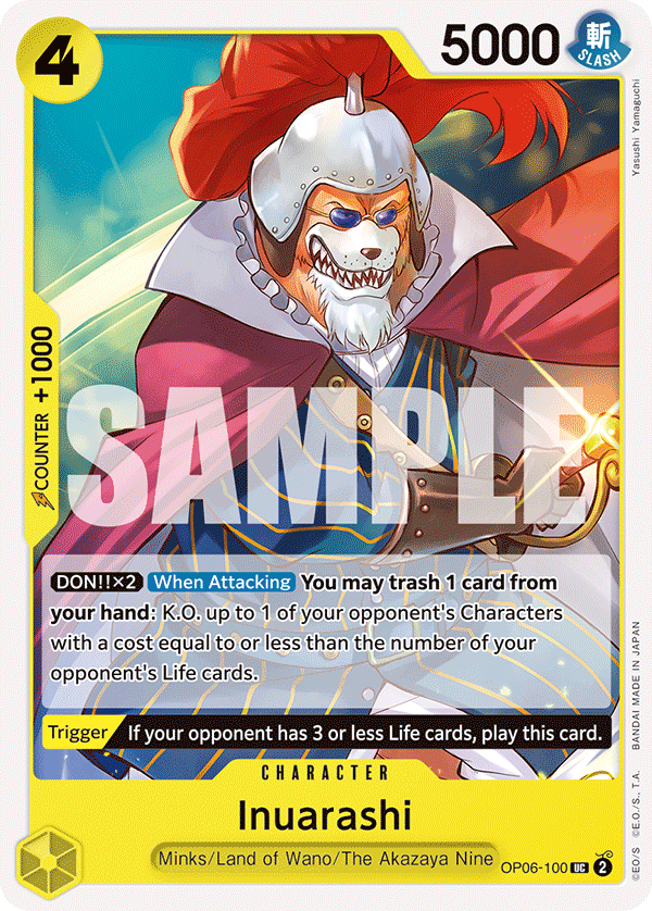 Inuarashi full card art