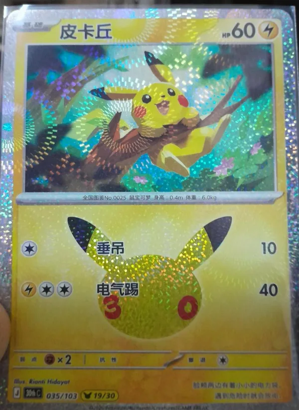 Pikachu (皮卡丘) full card art