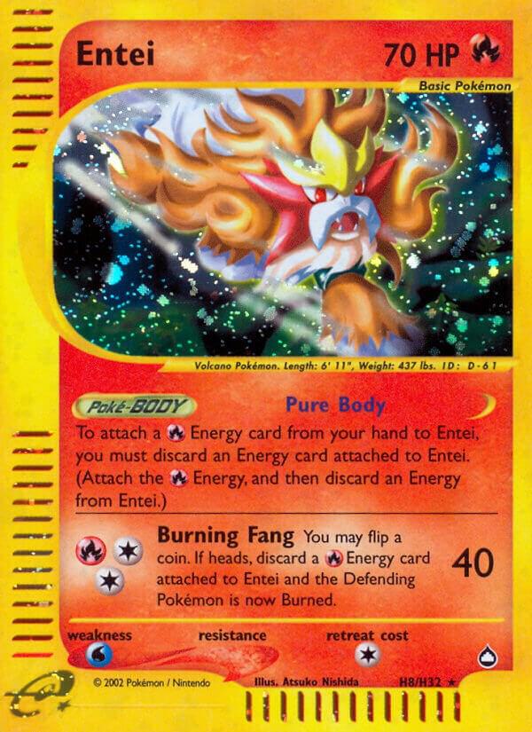 Entei full card art