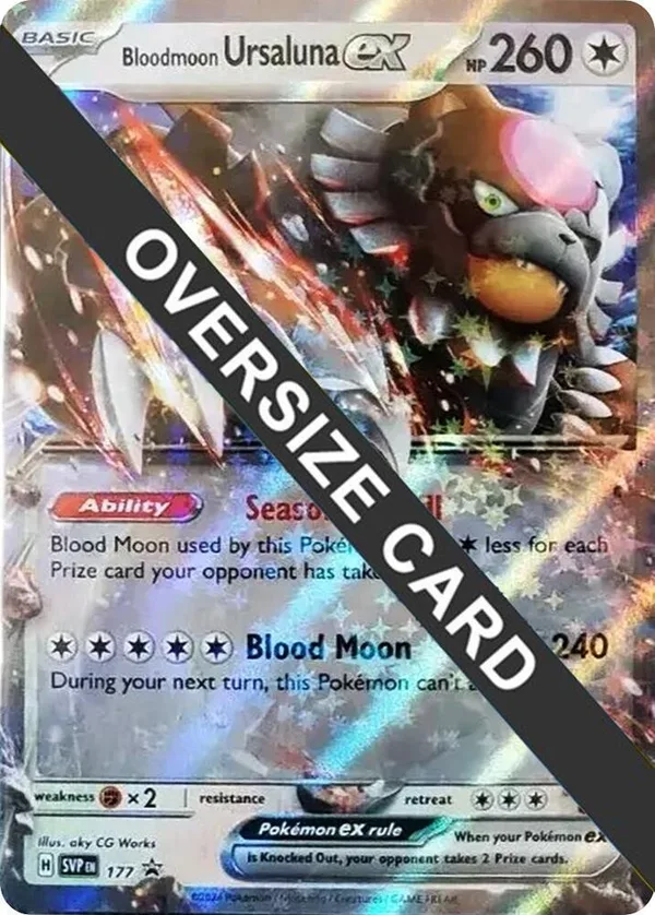 Bloodmoon Ursaluna ex - 177 full card art