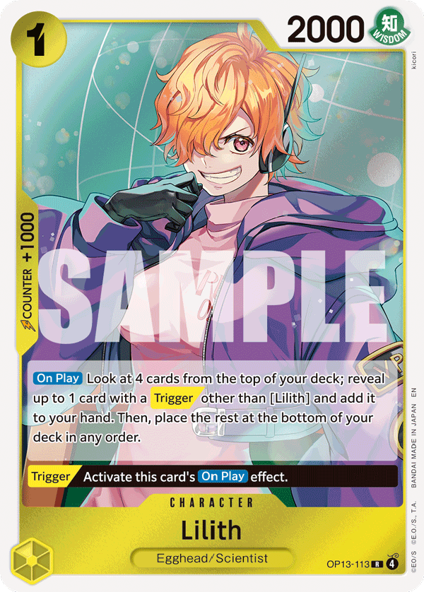 Lilith full card art