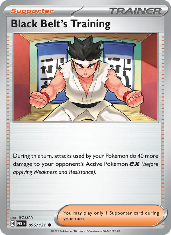 Black Belt's Training full card art