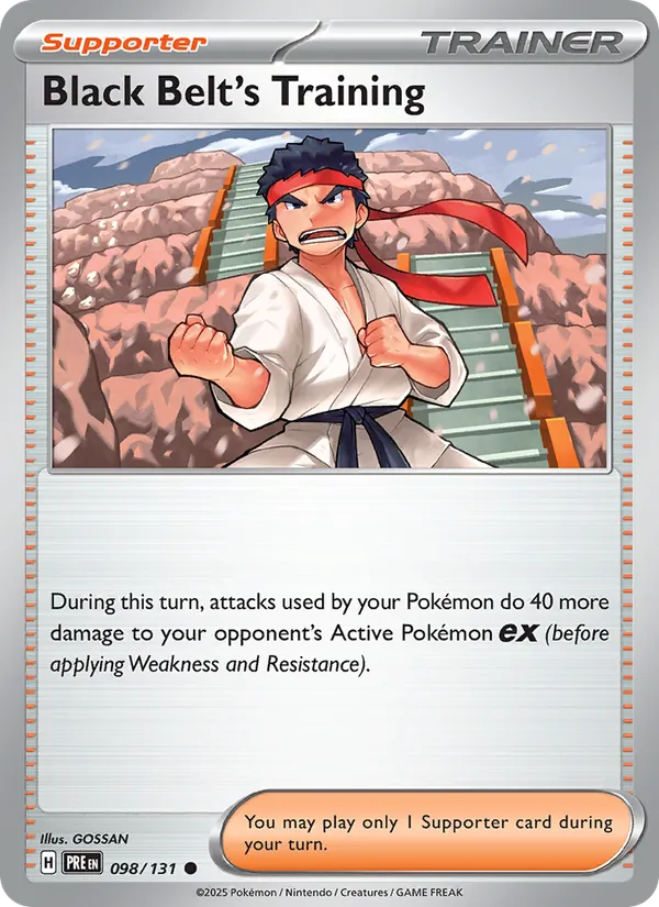 Black Belt's Training full card art