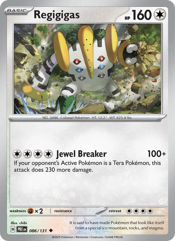 Regigigas full card art