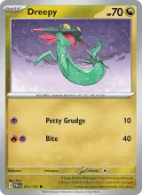 Dreepy · Prismatic Evolutions Pokémon card