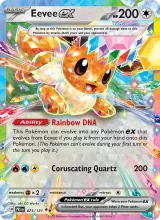 Eevee ex · Prismatic Evolutions Pokémon card