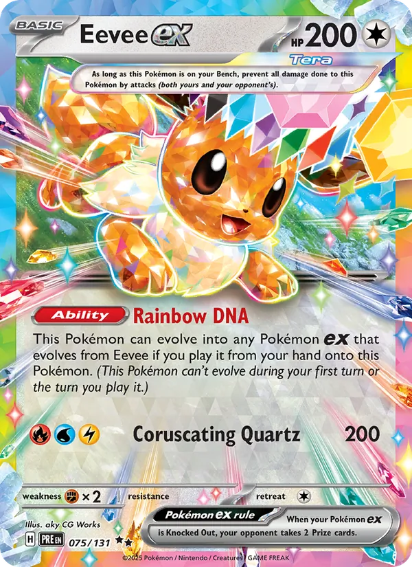 Eevee ex full card art