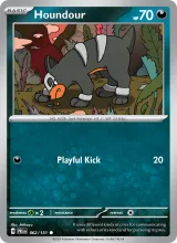 Houndour · Prismatic Evolutions Pokémon card