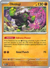 Okidogi · Prismatic Evolutions Pokémon card