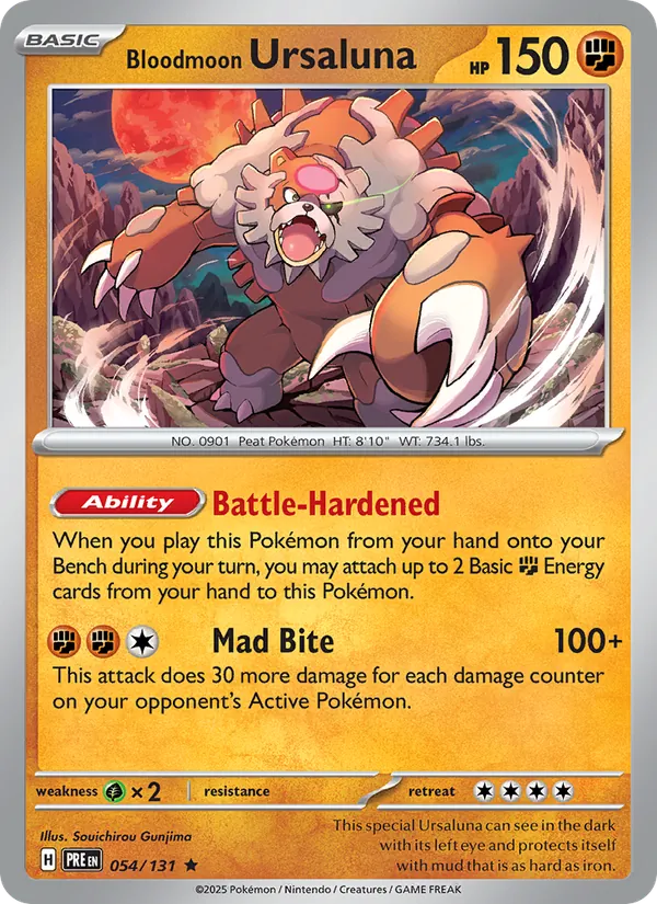 Bloodmoon Ursaluna full card art