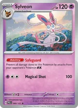 Sylveon · Prismatic Evolutions Pokémon card