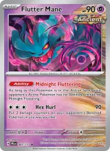 Flutter Mane · Prismatic Evolutions Pokémon card